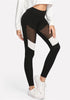 Contrast Mesh Leggings