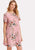 Flower Print Swing Dress