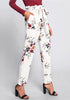 Frill Detail Floral Pants