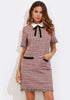 Plaid Tweed Dress