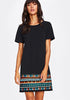 Aztec Hem Dress