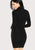 Turtle Neck Sheath Dress