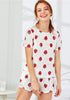 Allover Strawberry Sleepwear