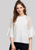 Lace Panel Top