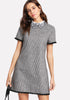 Houndstooth Dress