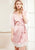 Lace Trim Wrap Sleepwear