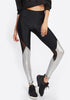 Two Tone Mesh Leggings