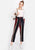 Frilled Waist Striped Pants