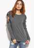 Open Shoulder T-shirt