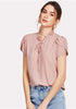 Frill Trim  Blouse