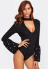 Plunge Choker Bodysuit