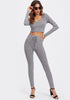 Rib Knit Leggings Set