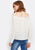 Mesh Yoke Lace Blouse