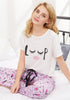 Graphics Pajamas Set