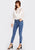 Beaded Frayed Hem Jeans