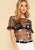 Mesh Flower Embroidered Top