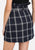 Ruffle Plaid Skirt