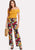 Tropical Print Trouser