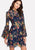 Flower Bell Sleeve Dress