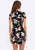 Curved Hem Flora Dress