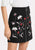 Flower Zipper Skirt