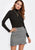 Asymmetrical Sheath Skirt