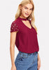 Choker Neck Top