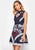 Mixed Print Jacquard Dress